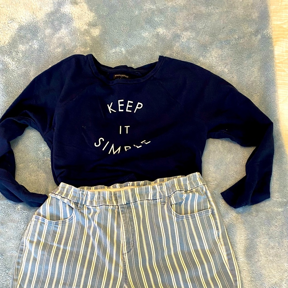 Banana Republic Keep it Simple Long Sleeves Top
